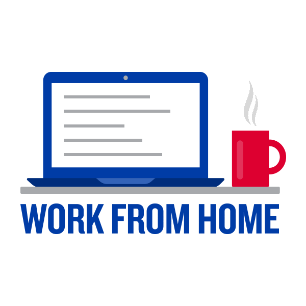 Work From Home Computer Sticker by American Family Insurance