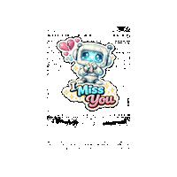 Miss You Animated Gif Sticker by Digi 995