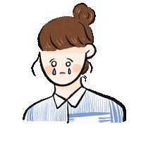 Sad Face Sticker