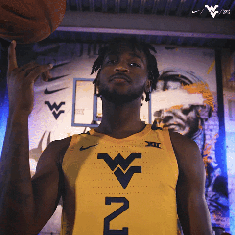 College Basketball Mountaineers GIF by WVU Sports