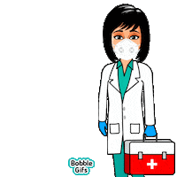 Doctor Hero Sticker by Bobble