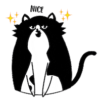 Cat Sparkle Sticker