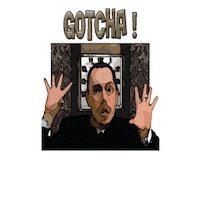 Gotcha Zachar Sticker by NACHTSCHIMMEN Music-Theatre-Language NIGHTSHADES