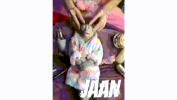 monkey spa treatment GIF