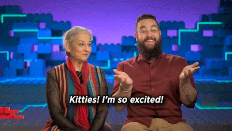 Lego Im So Excited GIF by Reality Club FOX
