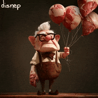 Inflate Carl Fredricksen GIF