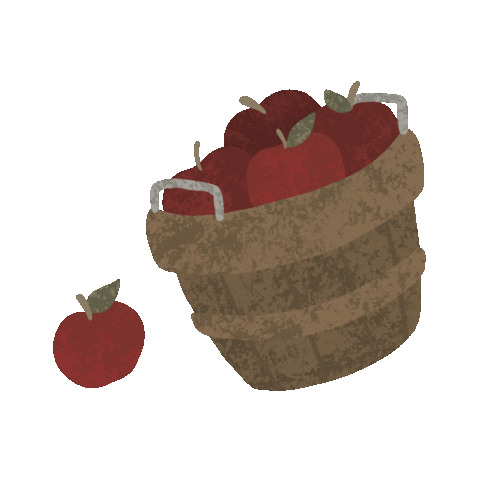 Basket Autumn Sticker
