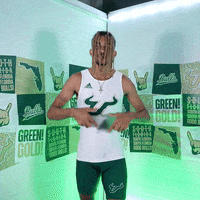 South Florida Horns Up GIF by USF Athletics