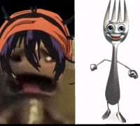 Scared Golden Wind GIF