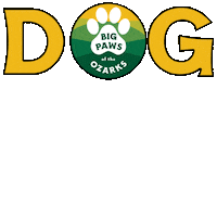 Dog Mom Big Paws Sticker by Big Paws of the Ozarks