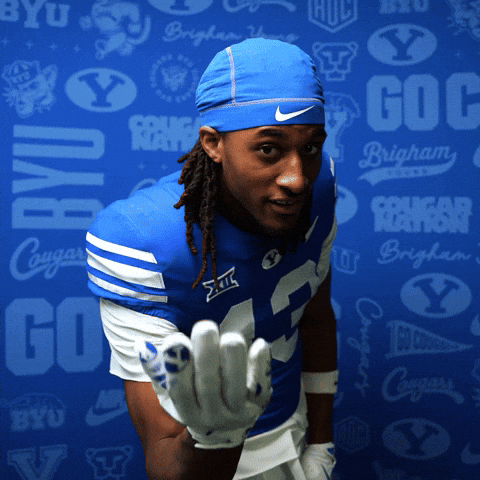 College Football Go Cougs GIF by BYU Cougars