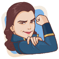 Workout Power Sticker