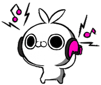 Happy Dance Sticker by クレイジー闇うさぎ