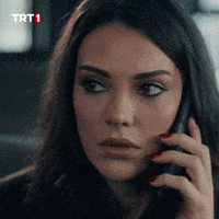 Tuvana Türkay Phone GIF by TRT