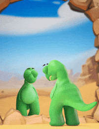 Bounce Bounce Ugh GIF by Claynosaurz