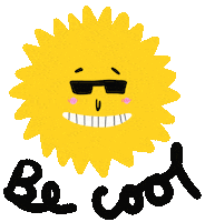 Sunny Day Summer Sticker