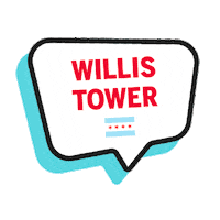 Sears Tower Chi Sticker by Chicago Sun-Times