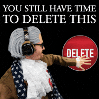 Delete Red Button GIF