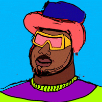 Modern Art Reaction GIF by Dax Norman