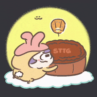 Mooncake Eat GIF