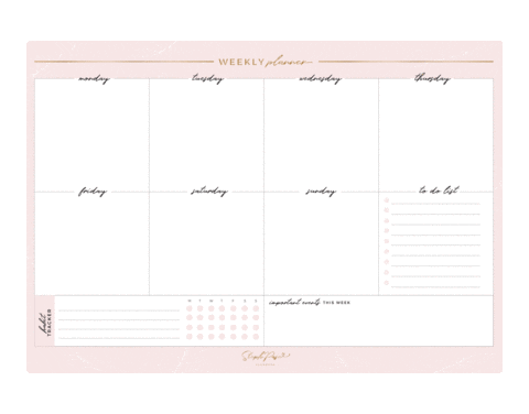 Planner Planning Sticker by Steph Pase