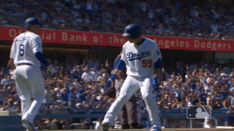 fist bump GIF by MLB