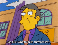 Tired Season 3 GIF by The Simpsons
