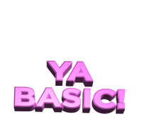 Ya Basic Sticker by The Good Place