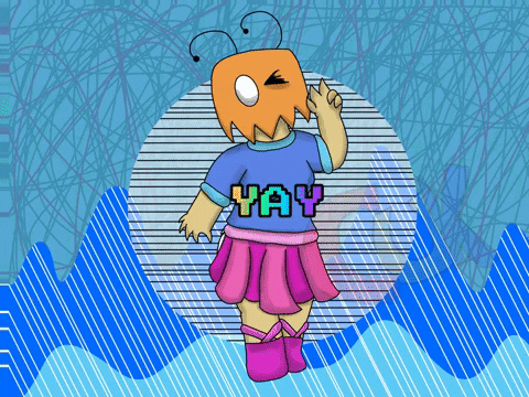 Captain-Unikitty-Go giphygifmaker yay yippee celebrates GIF