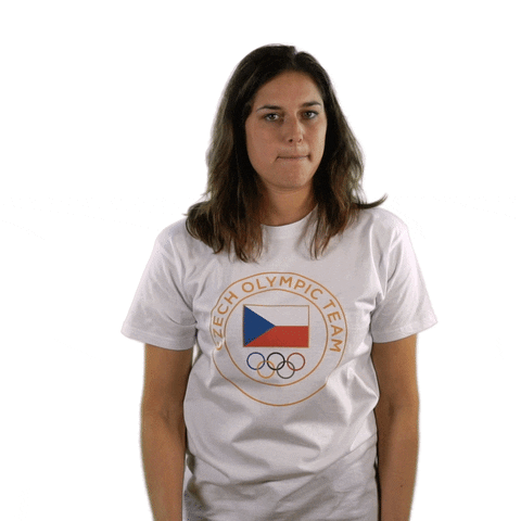 Czech Republic No GIF by Český olympijský tým