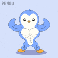 Fitness Workout GIF by Pudgy Penguins