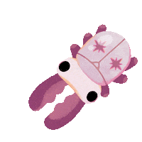 Angry Insect Sticker by pikaole