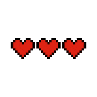 8-Bit Love Sticker