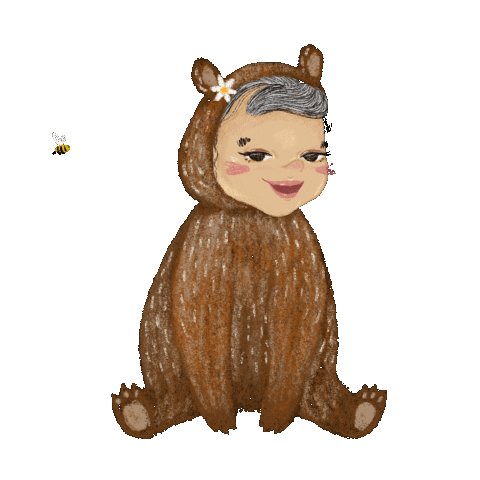 jillystudio giphyupload babygirl babybear agnala Sticker