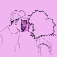 nitimueth love space couple connection GIF