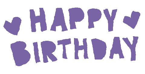 Greeting Happy Birthday Sticker