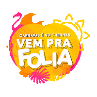 Carnaval Piscina Sticker by Thermas Water Park