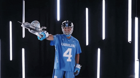 University Of North Carolina Lacrosse GIF by UNC Tar Heels