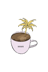 Coffee Sticker by MAWRIFOODANDMORE