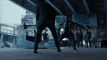 Kicking Beast Boy GIF by HBO Max