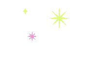 Sparkling Starry Night Sticker by SASSY SAV