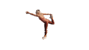 Calisthenics Leotard Sticker by Liza Anne