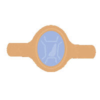 Rings Aquamarine Sticker by Marrow Fine Jewelry