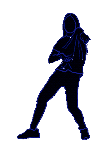 Excited Dance Party Sticker