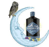 Serve Moon Cycle Sticker by HENDRICK'S GIN