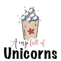 a cup full of christmas Sticker by Coffee Island Cyprus