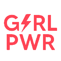 Girl Sticker by Mucho Power