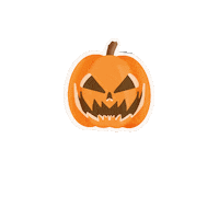 Halloween Pumpkin Sticker