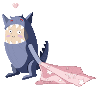 Heart Monster Sticker by dasherzallerliebste