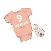 baby milestone Sticker by The Honest Company